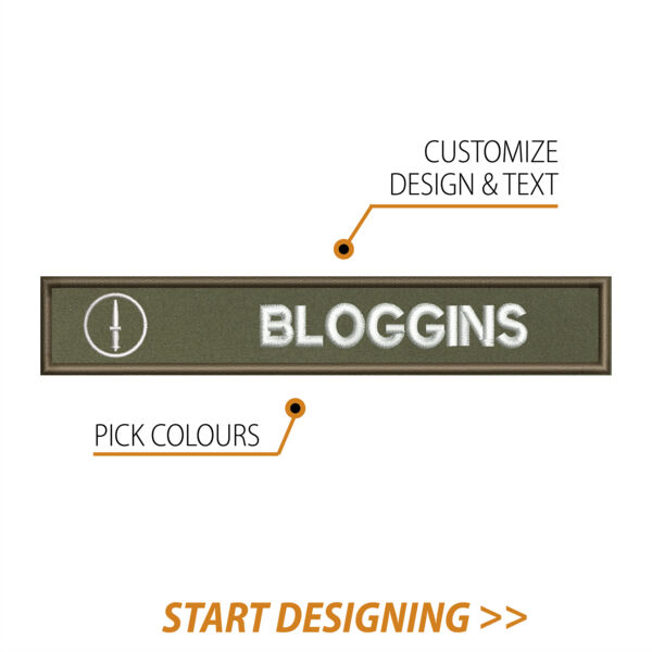 Create a Nametape (1 x 7") Thumbnail