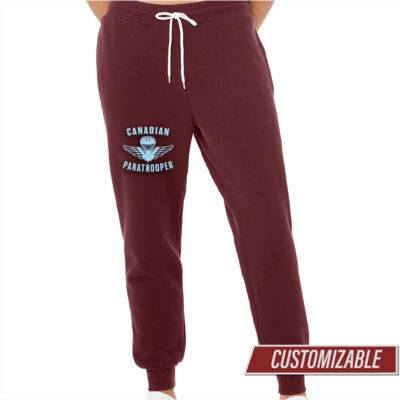 Jogger Sweatpants w/Wings & "Canadian Paratrooper"  Thumbnail