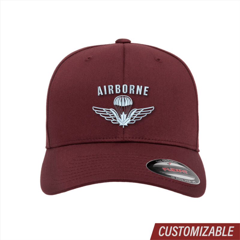 Cap w/ Wings & "Airborne" Text Thumbnail