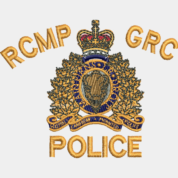 RCMP Shoulder Patch  Coloured  3 x 2 35 Thumbnail
