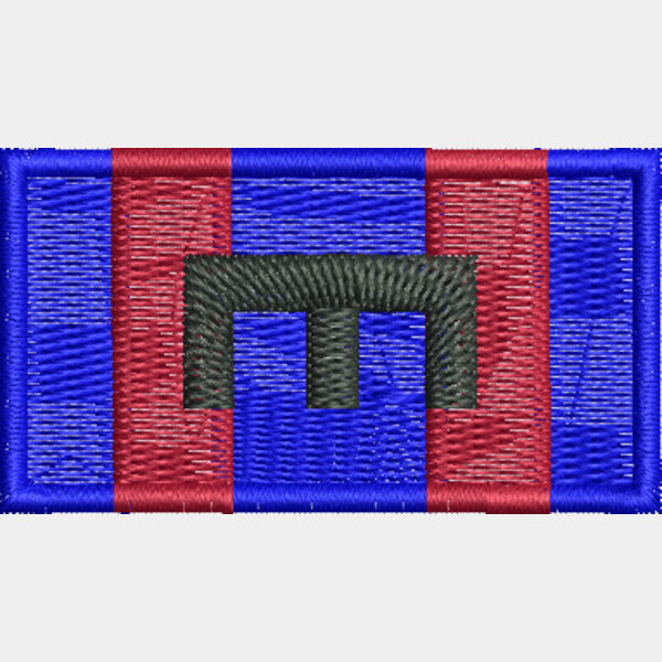 Small Lazy E Flag 1 x 2 in Thumbnail