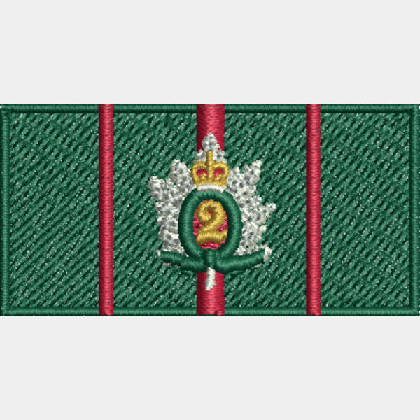 Small Queen s Own Rifles 1 x 2 in Thumbnail