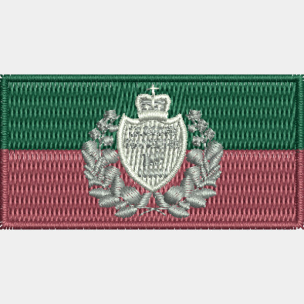 Small Queens York Rangers Regiment 1 x 2 in Thumbnail