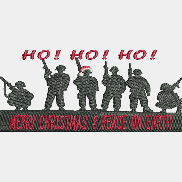 9016 Christmas badge 1 7 x 3 75 Thumbnail