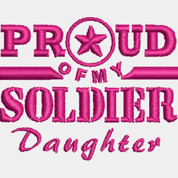 Proud of Who  Daughter (1.5 x 1.9") Thumbnail