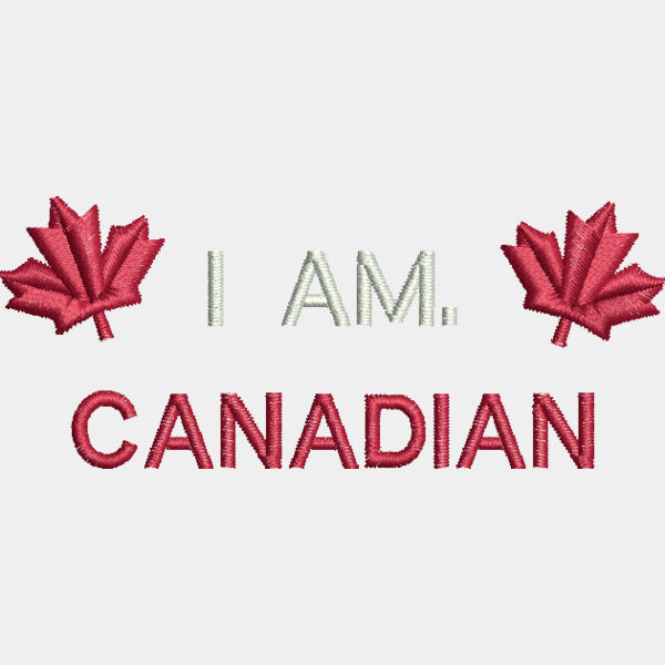 9081 I Am Canadian 1 4 in x 3 25 in Thumbnail