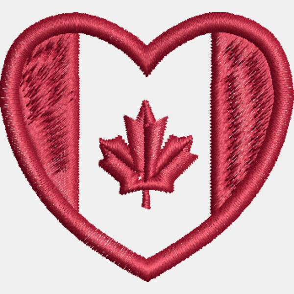 9084 Canada Heart Flag 1 6 in x 1 8 in Thumbnail