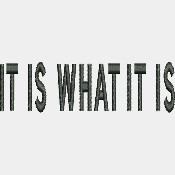 9330 It Is What It Is 1 x 3 5 Thumbnail