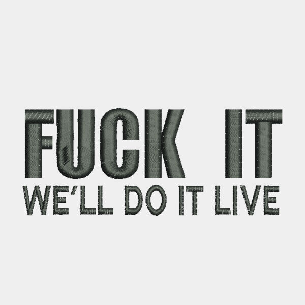 9249 We ll do it live 1 75 x 3 4 Thumbnail