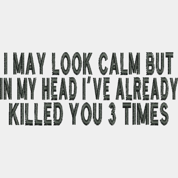 9571 I May Look Calm 1 5 x 3 75 Thumbnail