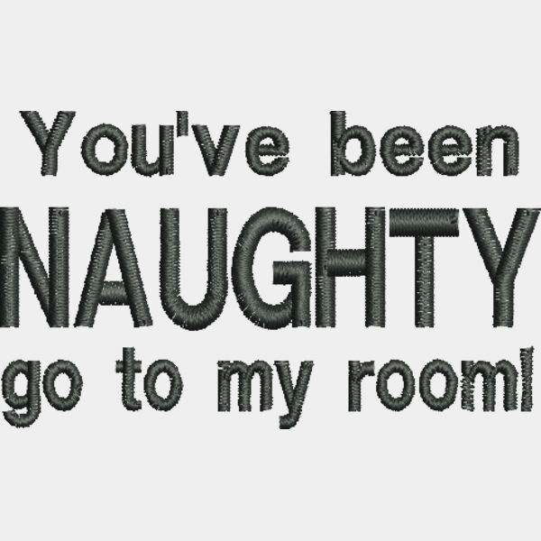 9100 You ve Been Naughty 1 5 x 2 5 Thumbnail