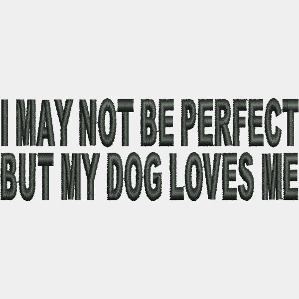 9506 My Dog Loves Me 1 3 x 3 7 Thumbnail