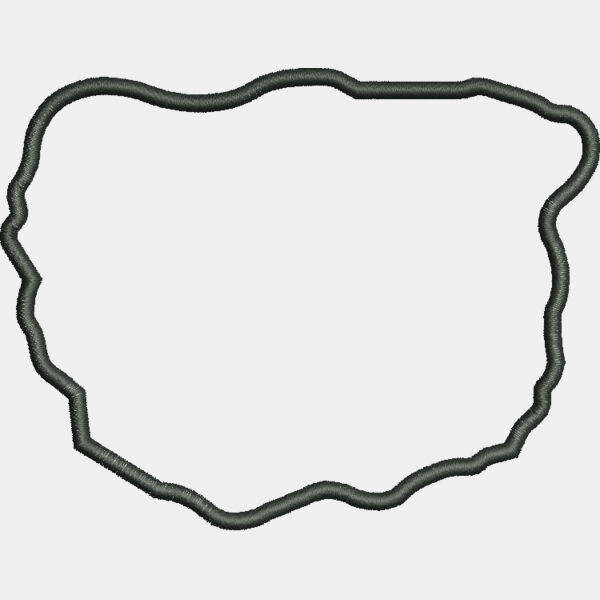 9066 Too Loud Too Bad Border 3 in x 4 in Thumbnail