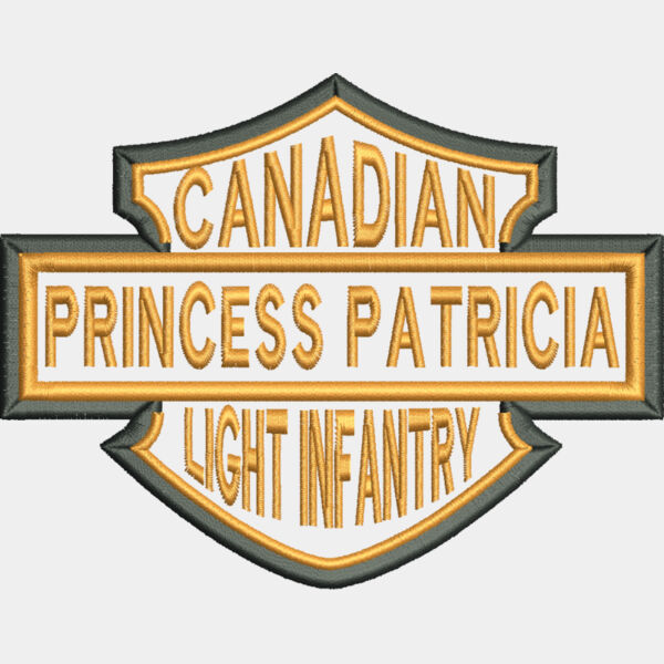 9182 Biker Vest Patch  custom  4 15 in x 5 3 in Thumbnail