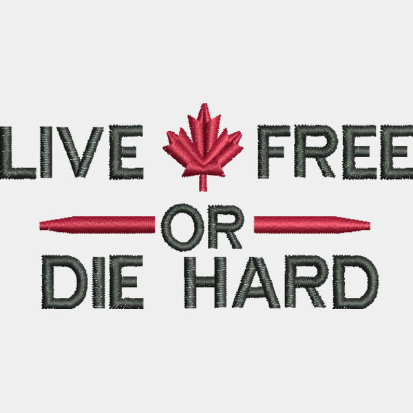 9057 Live Free 1 5 in x 3 in Thumbnail