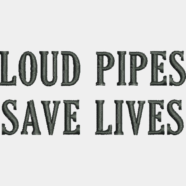 9058 Loud Pipes 1 3 in x 2 9 in Thumbnail