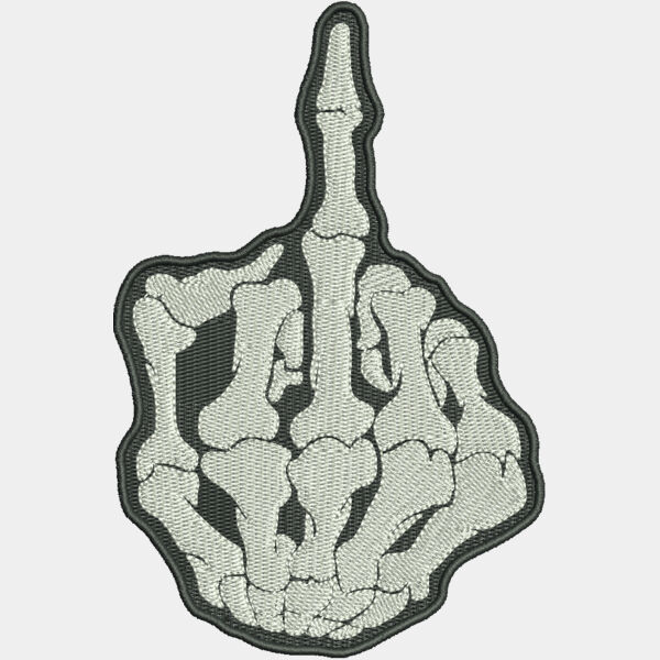 9318 Skeleton Finger 5 in x 3 3 in Thumbnail