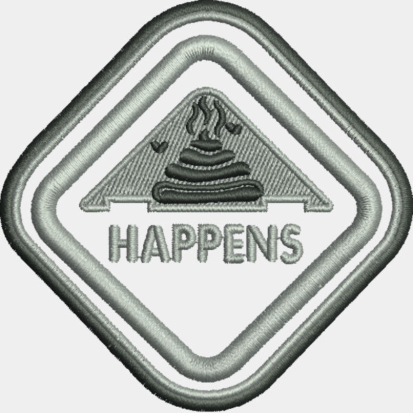 9254 Shit Happens 3 in x 3 in Thumbnail