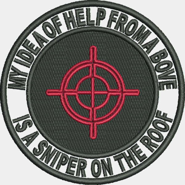 9259 Sniper on Roof 3 5 in x 3 5 in Thumbnail