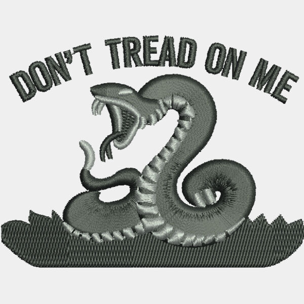 9159 Don t Tread On Me 2 5 in x 3 25 in Thumbnail