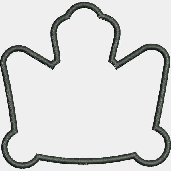 9167 Canadian Army Badge Border 3 6 in x 3 7 in Thumbnail