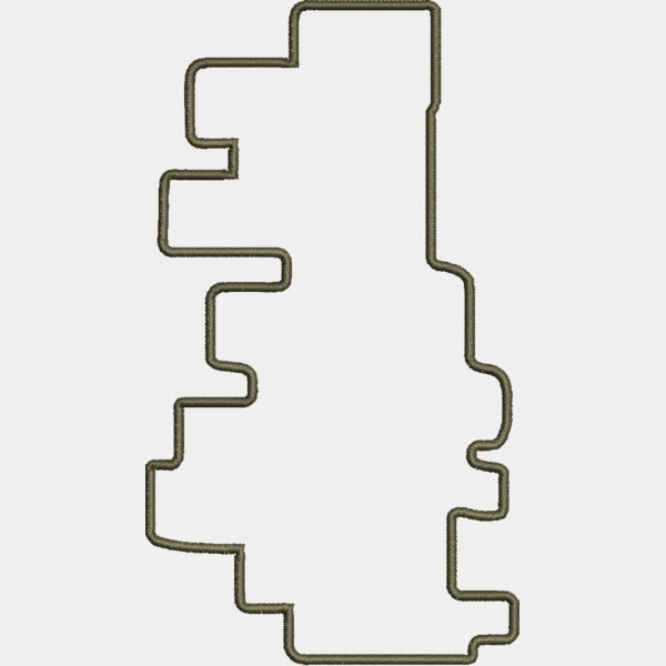 9200 Give Peace a Try Border 5 in x 2 8 in Thumbnail