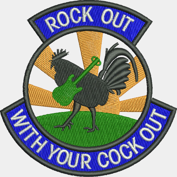 9165 Rock Out 4 in x 4 in Thumbnail