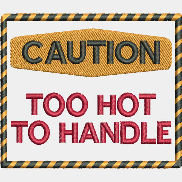 9537 Too Hot To Handle 3 in x 3 5 in Thumbnail