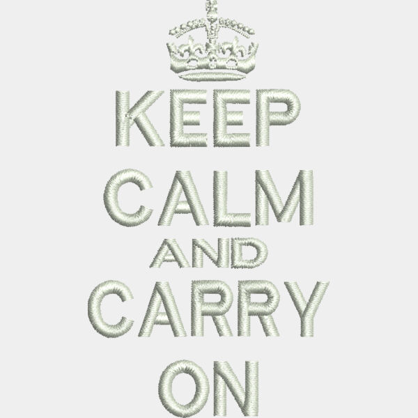 9044 Keep Calm Carry On Patch 3 Thumbnail
