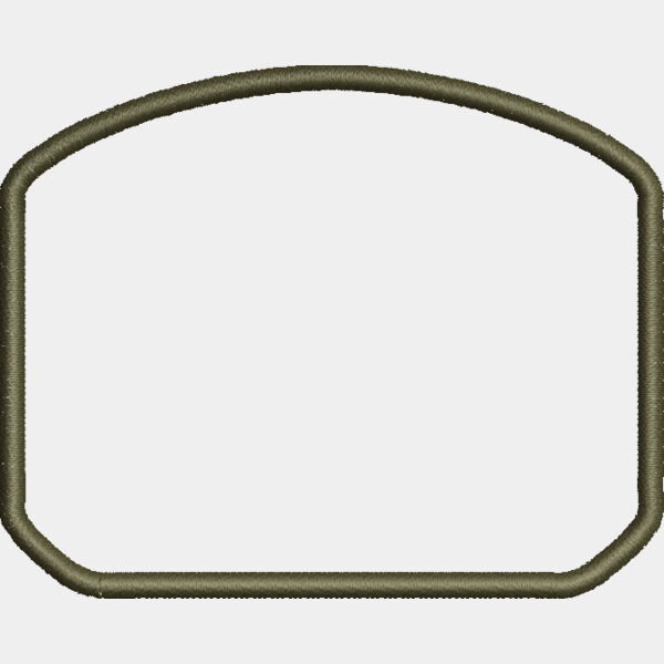 9159 Don t Tread On Me Border 2 8 in x 3 Thumbnail