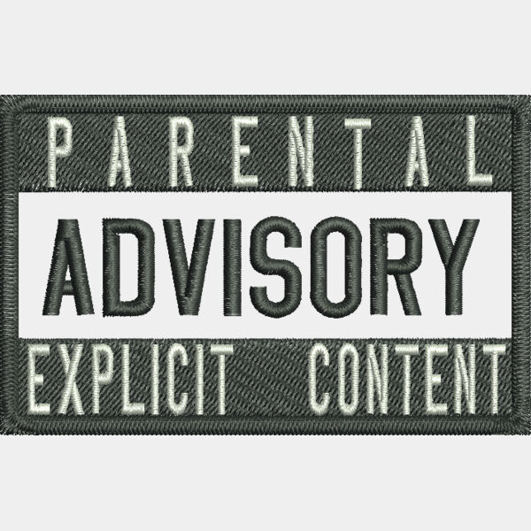 Parental Advisory 2 4 in x 3 75 in Thumbnail