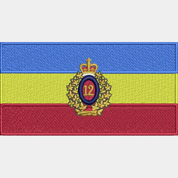 12e Régiment Blindé du Canada Flag (2 x 3¾") Thumbnail