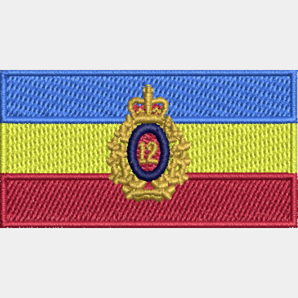 12e Régiment Blindé du Canada Flag (1 x 2") Thumbnail