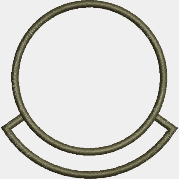 .Circle With a Scroll 2.5x2.6inches Thumbnail