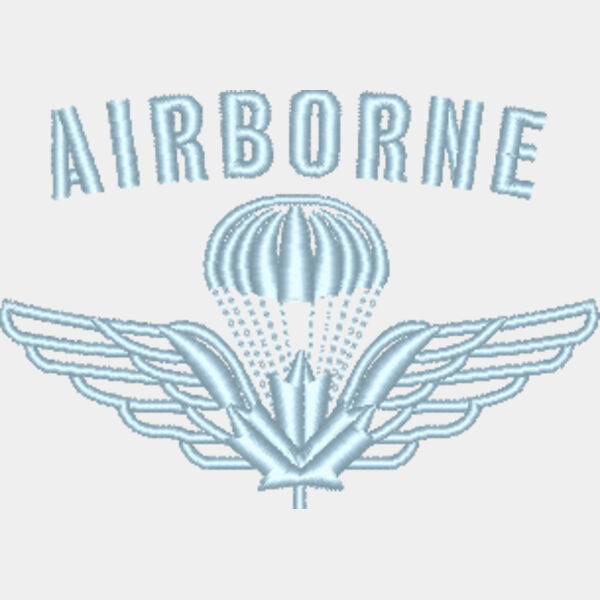 Wings with Airborne text  Thumbnail