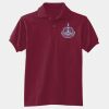 Airborne Adult 50/50 EcoSmart® Jersey Knit Polo With AB Crest Thumbnail