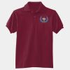 Airborne Adult 50/50 EcoSmart® Jersey Knit Polo With AB Crest Thumbnail